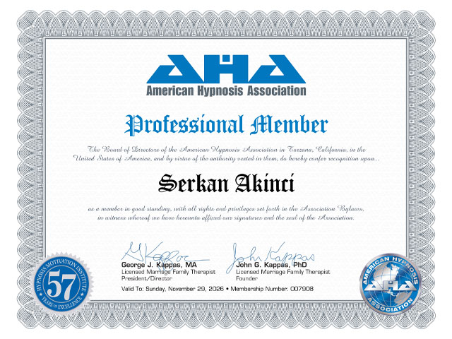 Üyelik Türü: Professional Member
Yıl: 2026
Üyelik No: 007908